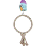 Parrot Jute Ring Toy