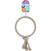 Parrot Jute Ring Toy