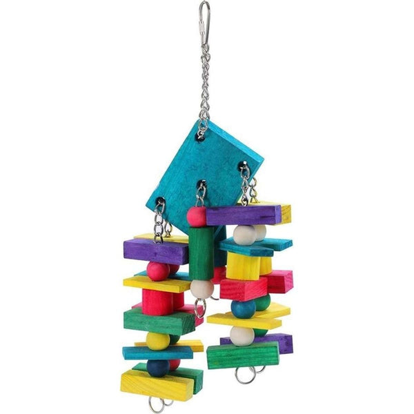 Parrot Wood Dangler Toy