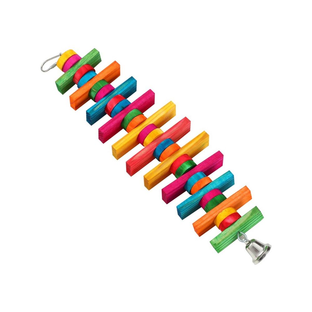 Paws & Claws Parrot Wood Spinning Toy
