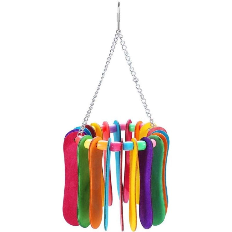 Parrot Rainbow Popsicle Toy Jimi's Hardware Hub