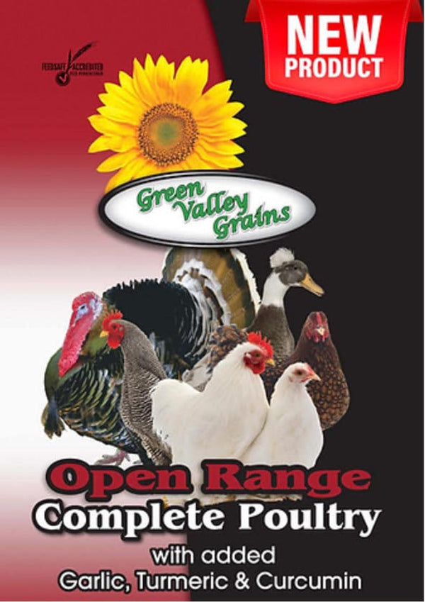 Green Valley Open Range Complete Poultry Mix 20kg