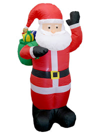 Inflatable Santa w Gifts 1.8m 6 Leds LV