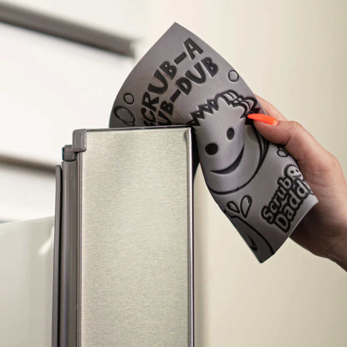 Scrub Daddy Damp Duster Towel Silver