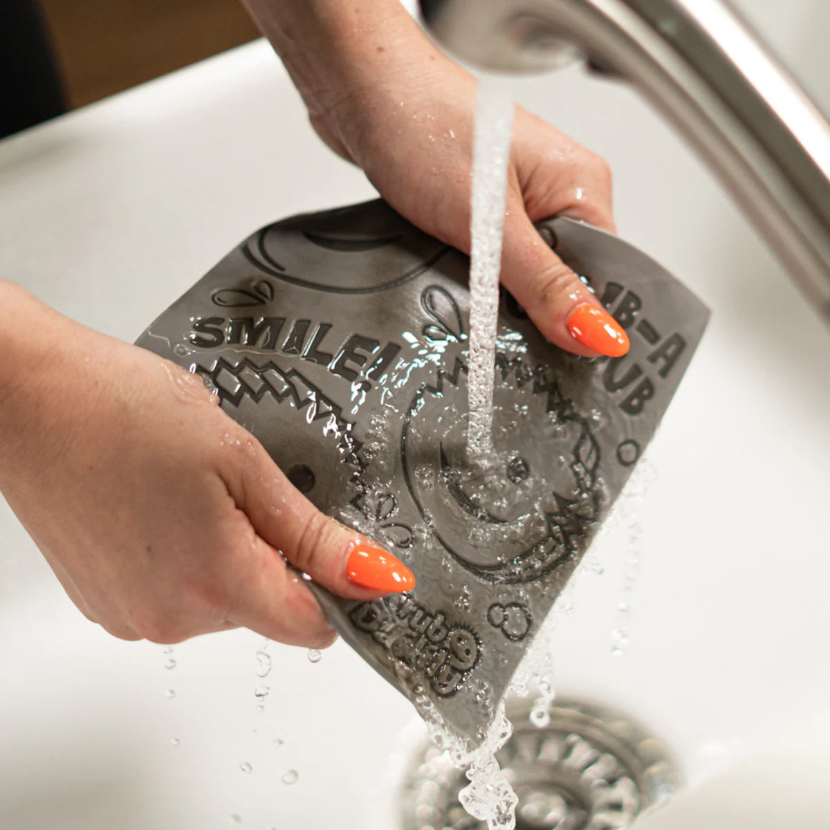 Scrub Daddy Damp Duster Towel Silver
