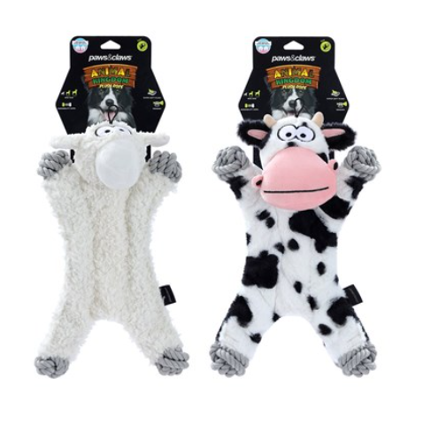Paws & Claws Animal Kingdom Plush Rope Pet Toy