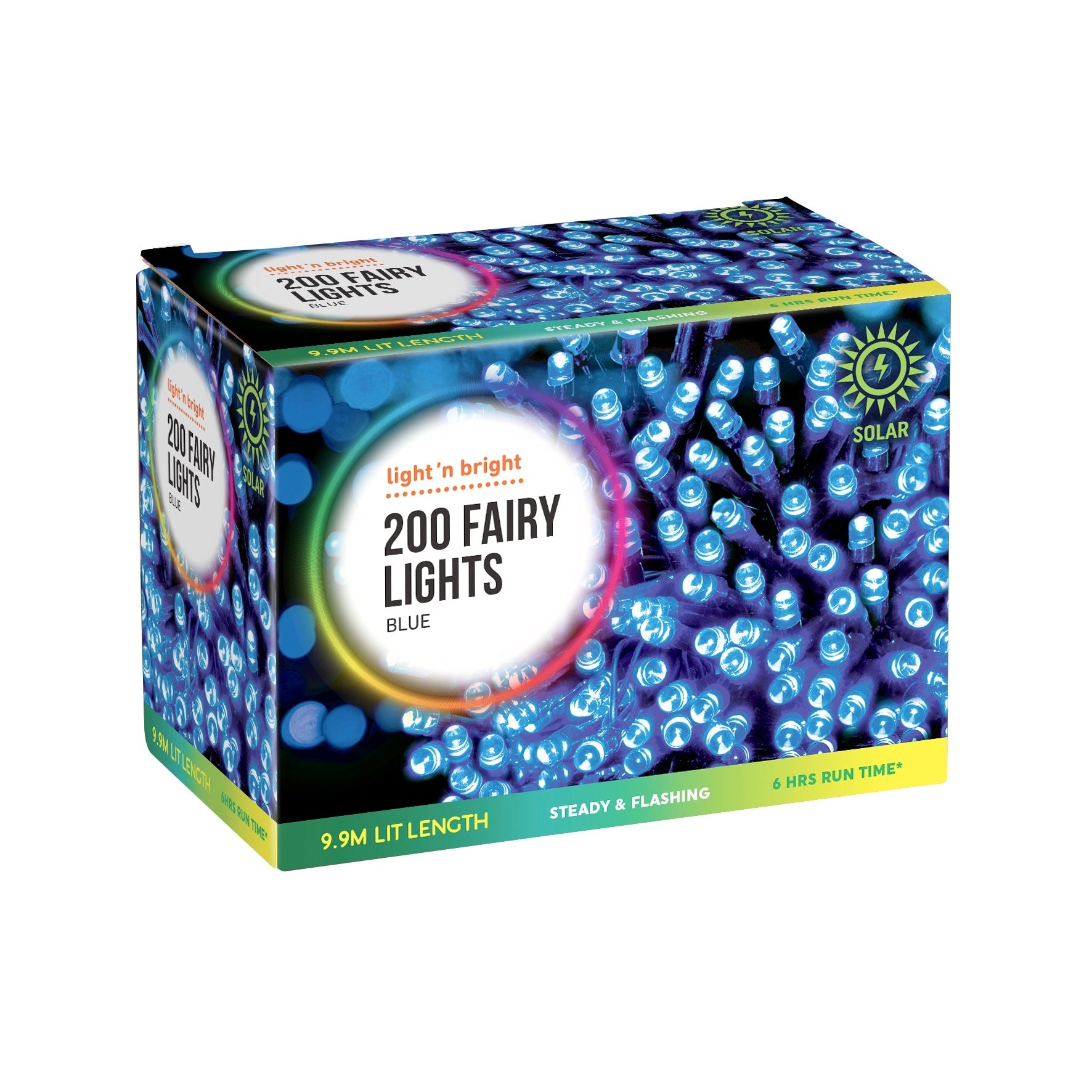 Solar Fairy Lights 200 LED 2 mode