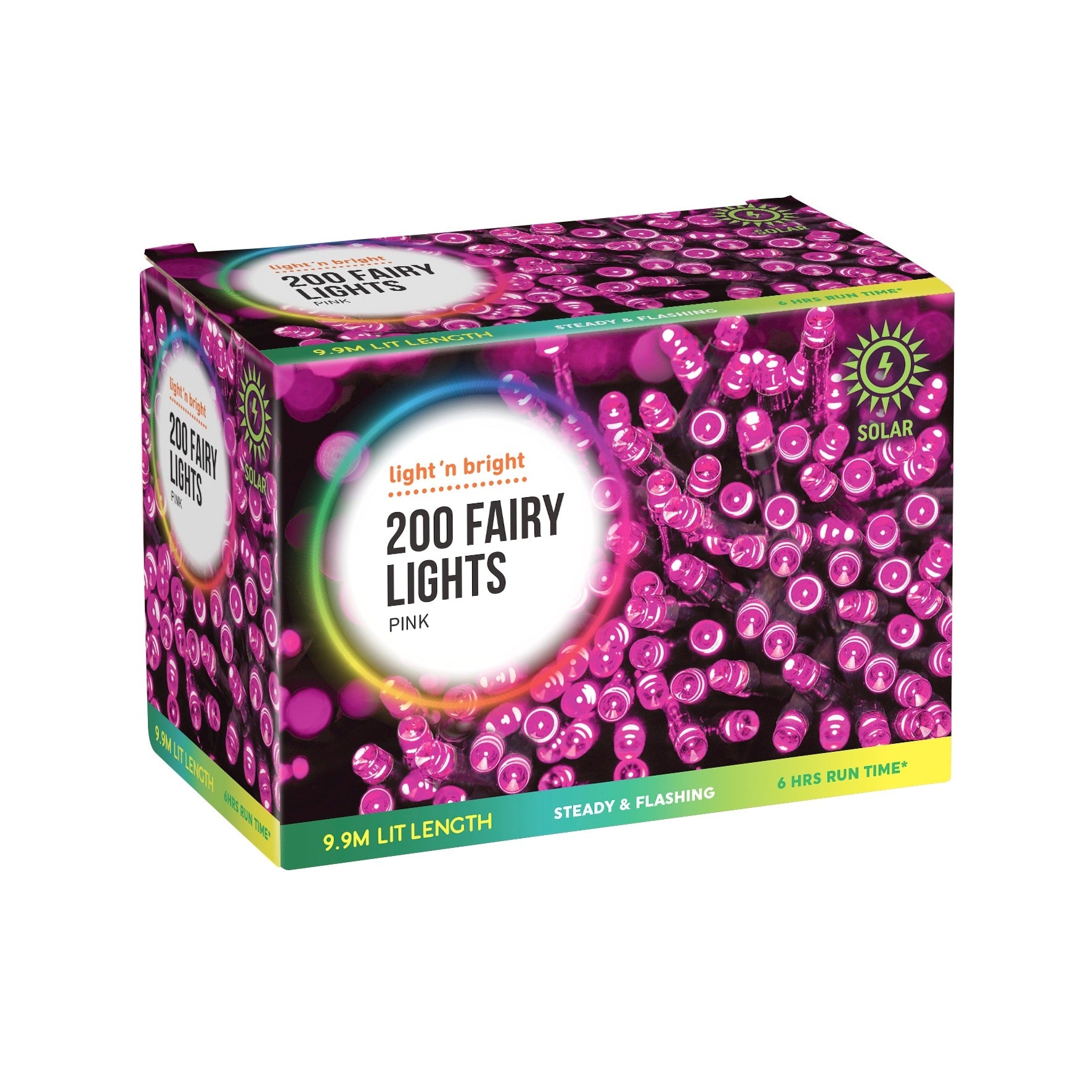 Solar Fairy Lights 200 LED 2 mode