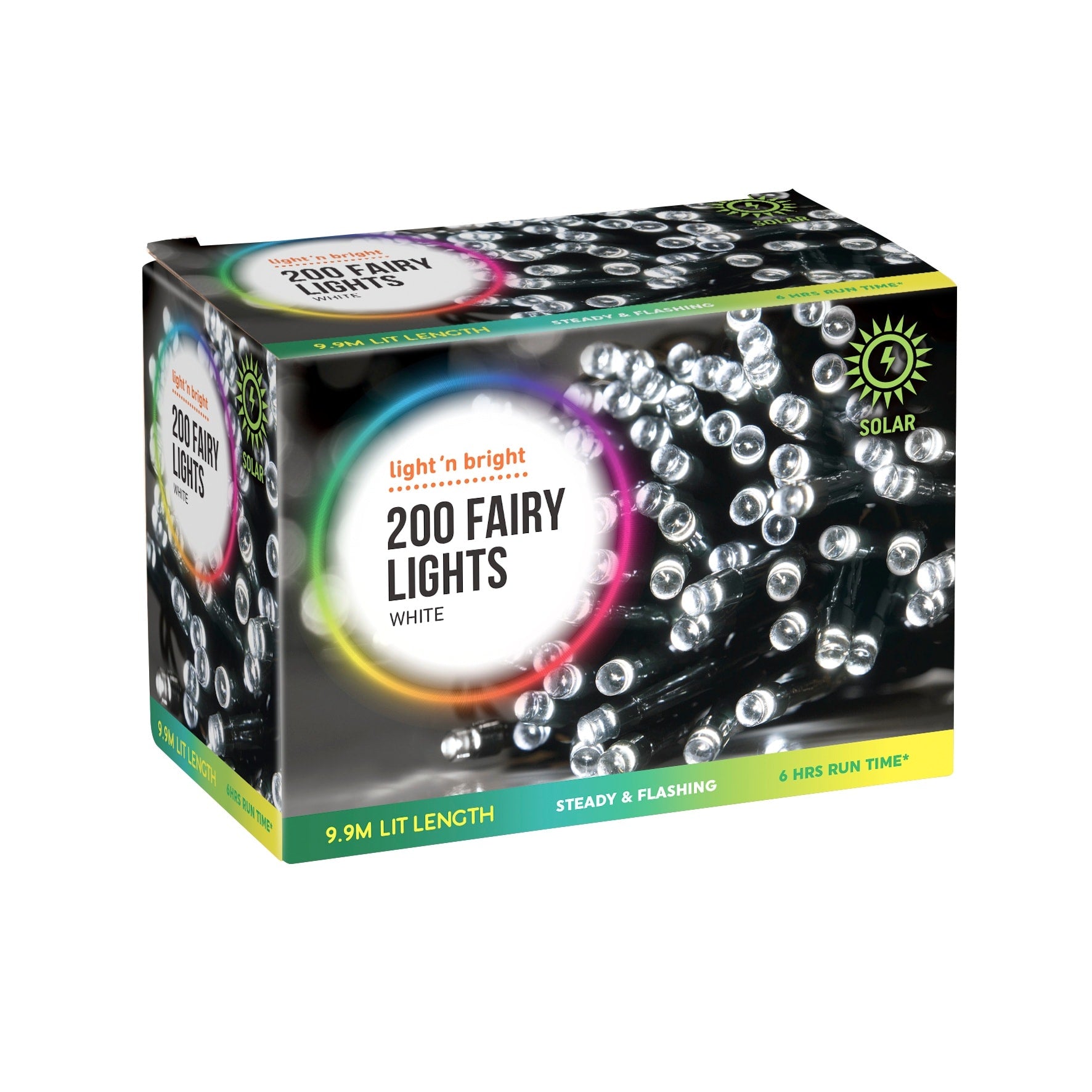Solar Fairy Lights 200 LED 2 mode