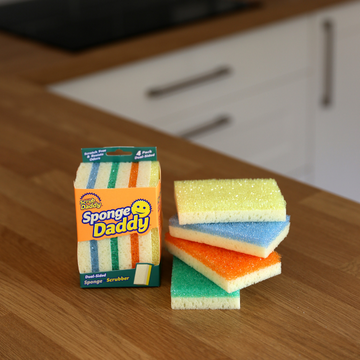 SCRUB DADDY Sponge Daddy 4-Pack