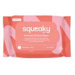 Squeaky Pet Probiotic Pet Eye Wipes 20 Wipes