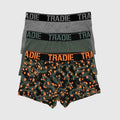 TRADIE Boys 3pk Fitted Trunk