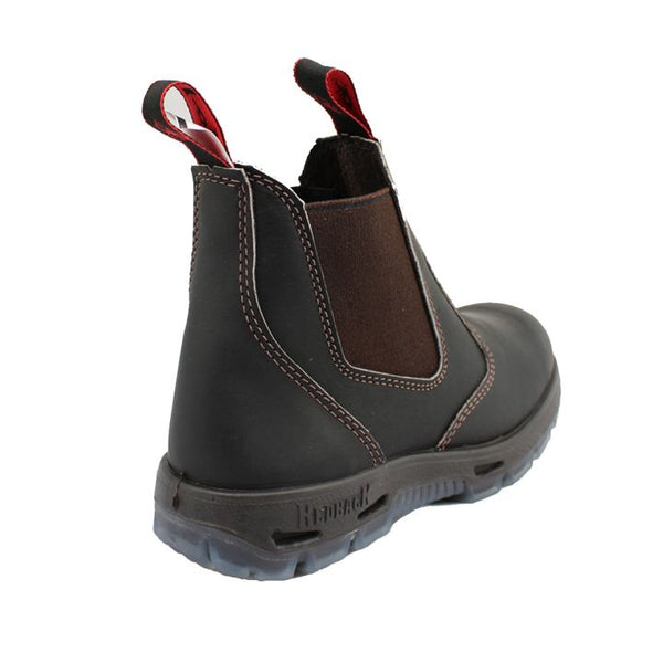 Redback Safety Boots Bobcat USBOK Elastic Sided Claret