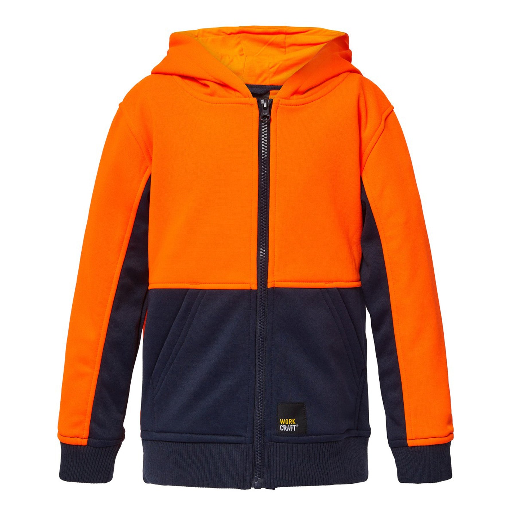WorkCraft Kids Hi Vis Hoodie