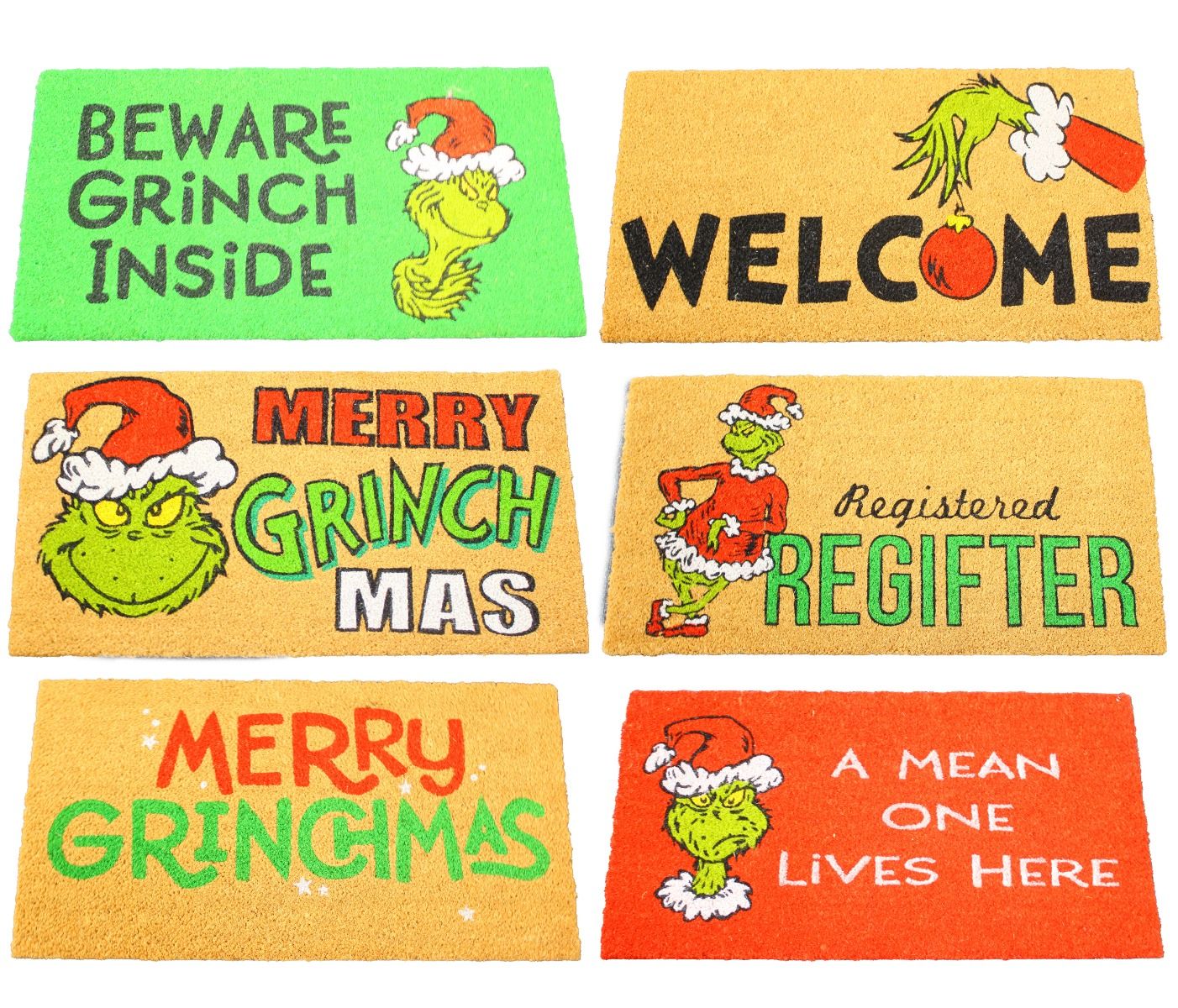 Grinch Doormat
