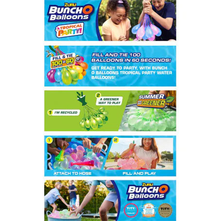 ZURU Bunch O Balloons Tropical Party