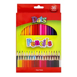 Pencil Coloured 36pk in Col Box