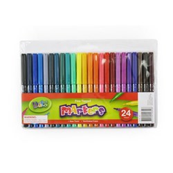 Marker Coloured Fine Tip 24pk