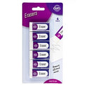 Eraser Vinyl 6pk