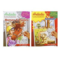 Book Kids Colouring Artistic A4 24sheets