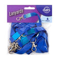 Lanyard Premium 6pk Blue