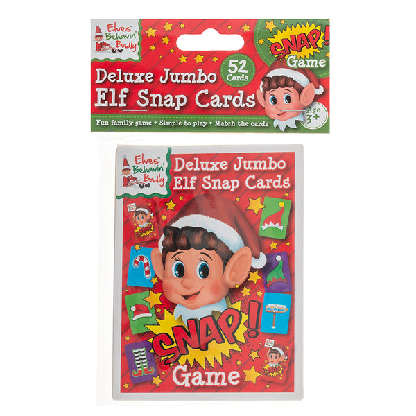 Xmas Elves BB Jumbo Elf Snap Cards 52pk