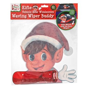 Xmas Elves BB Elf Design Crazy Waving Wiper Buddies