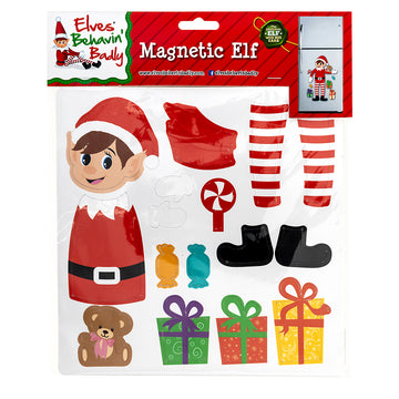 Xmas Elves BB Elf Printed Magnetic Sheets