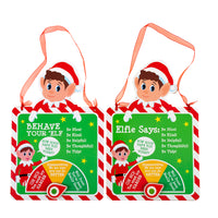 Xmas Elves BB Naughty/Nice Meter w/ Hang Tag