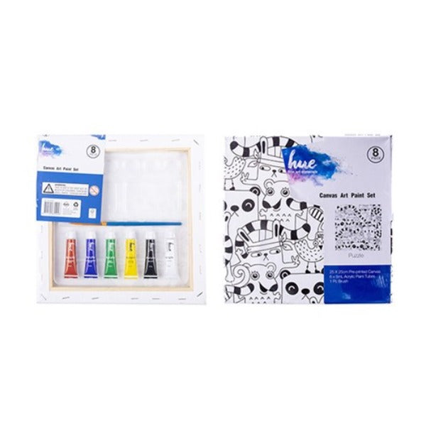 Canvas Art Paint Set Puzzle