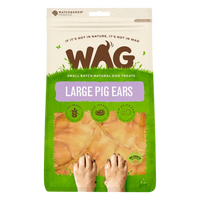 WAG Large Pig Ear 5 Pack