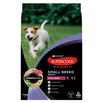 SUPERCOAT Dog Adult Small Breed Beef