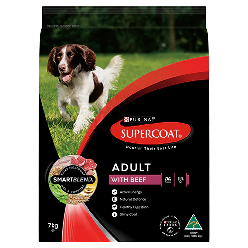 SUPERCOAT Dog Adult Beef