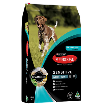 SUPERCOAT Dog Adult Sensitive Fish