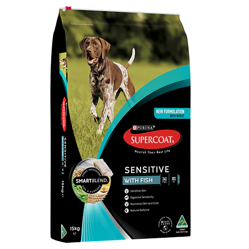 SUPERCOAT Dog Adult Sensitive Fish