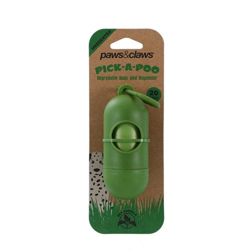 Paws & Claws Pick A Poo Degradable Bag
