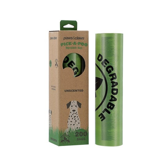 Paws & Claws Pick A Poo Degradable Bag