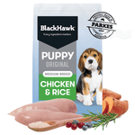 Black Hawk Puppy Medium Breed - Chicken And Rice