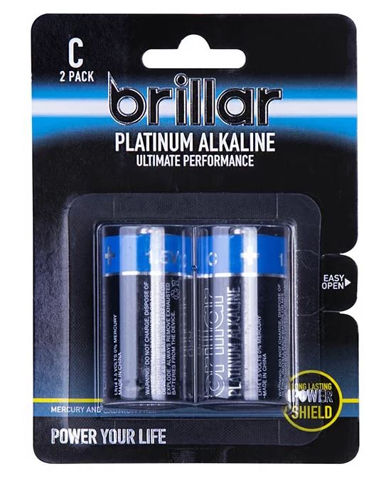Brillar C Battery 2pk
