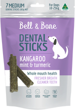 Bell & Bone Dental Sticks - Kangaroo and Turmeric