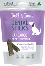 Bell & Bone Dental Sticks - Kangaroo and Turmeric