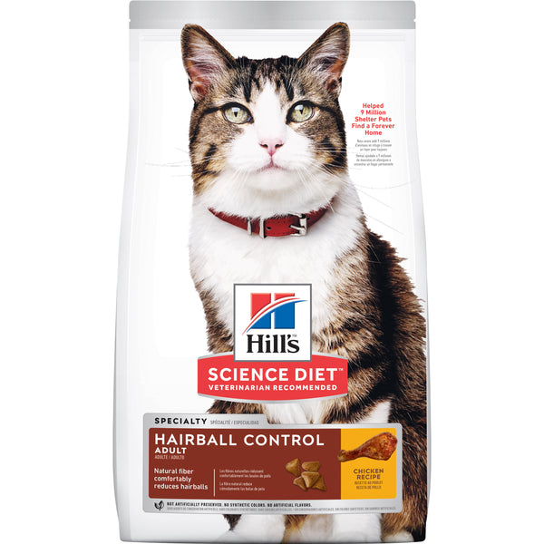 HILLS CAT ADULT HAIRBALL CONTROL 4KG