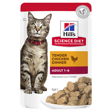 HILLS Cat Adult Chicken - 85g x12