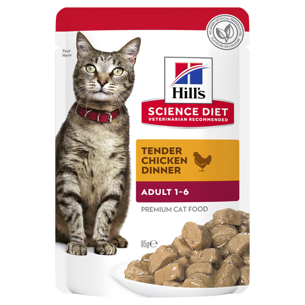 HILLS Cat Adult Chicken - 85g x12