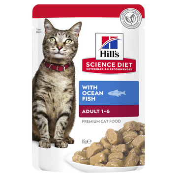 HILLS Cat Adult Ocean Fish - 85g x12