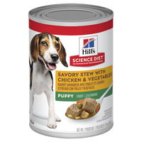 HILLS Puppy Stew Chicken & Vegetable Canned x 12