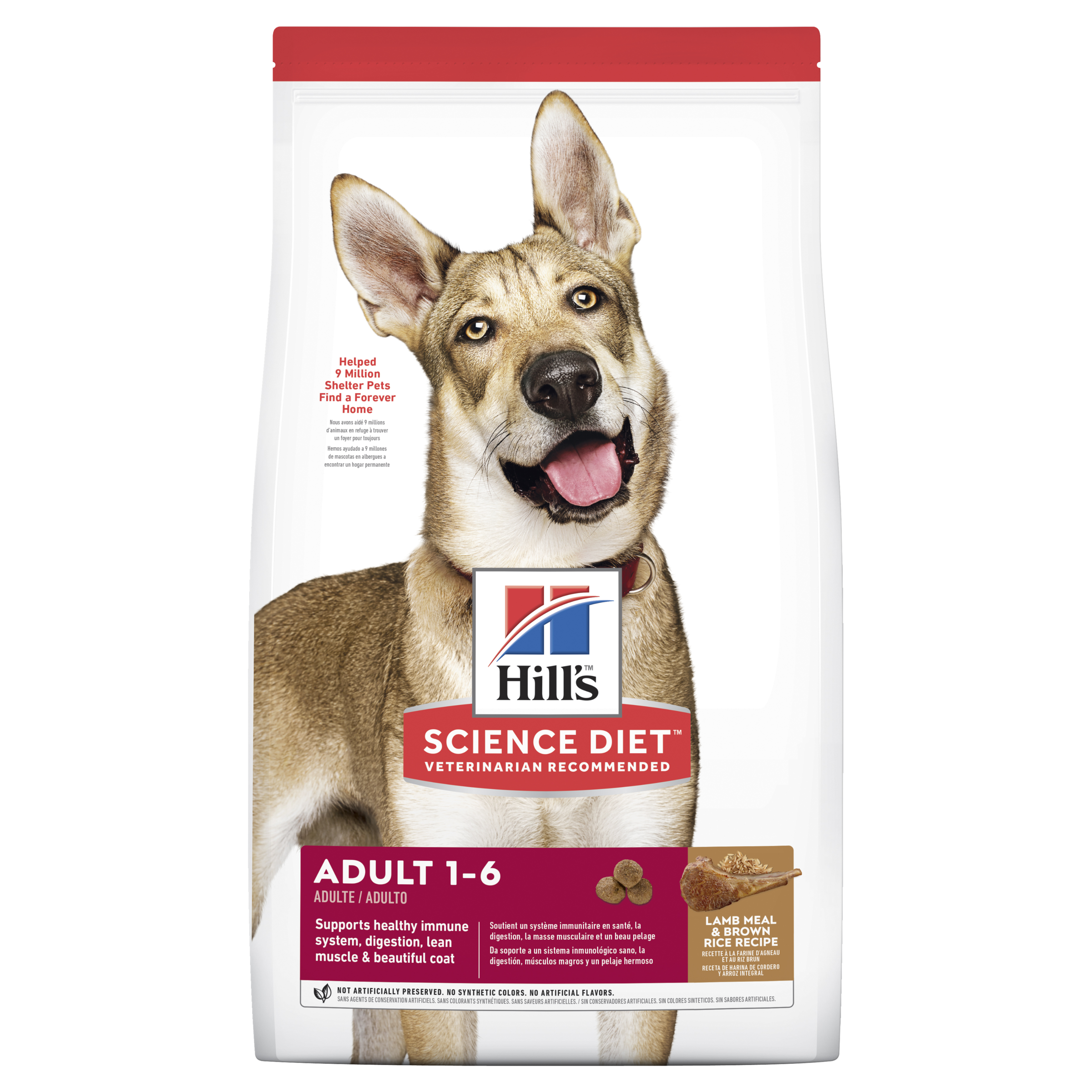 Hill's Dog Adult Lamb & Rice
