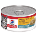 HILLS Cat Adult Indoor Chicken Canned - 156g x24