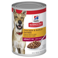HILLS Dog Adult Chicken & Barley Entree Canned x 12