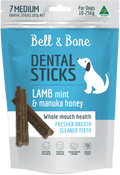 Bell & Bone Dental Sticks - Lamb, Mint and Manuka Honey